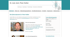 Desktop Screenshot of dr-peter-kessler.de